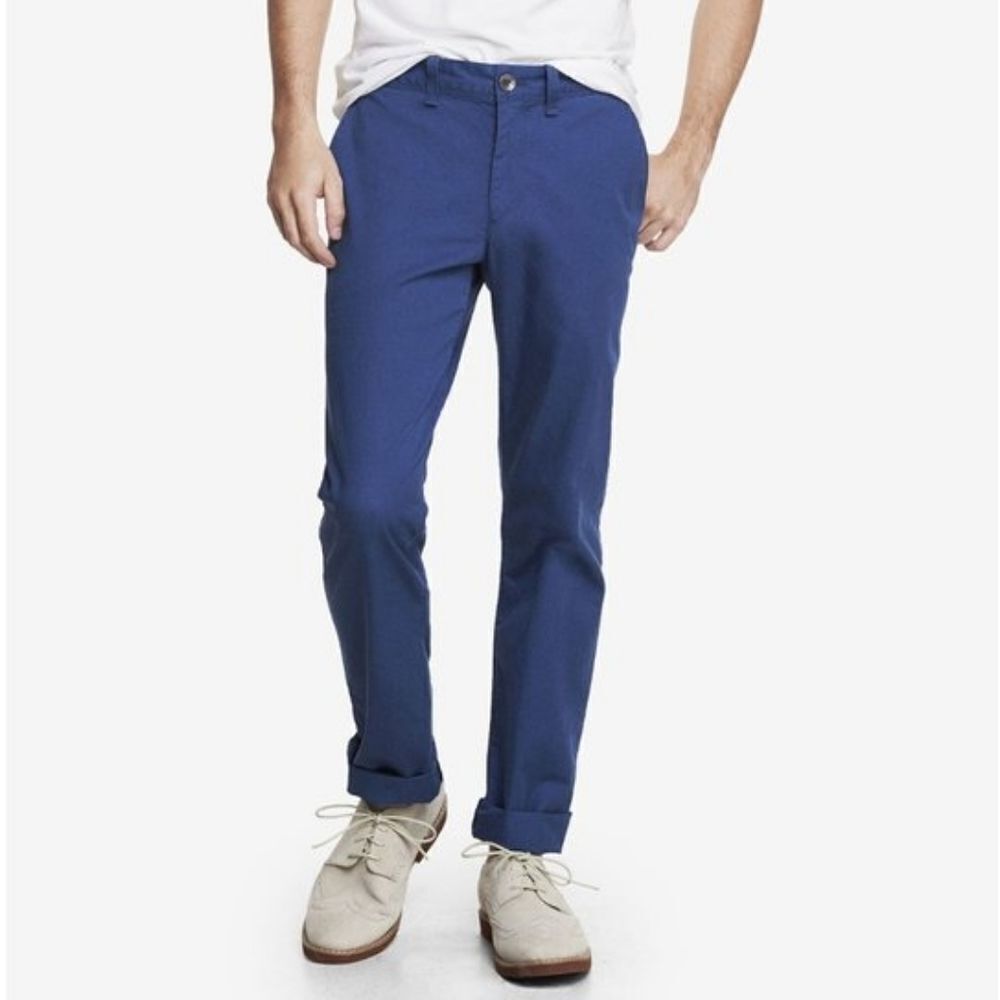 Express Royal Blue Men's Chinos